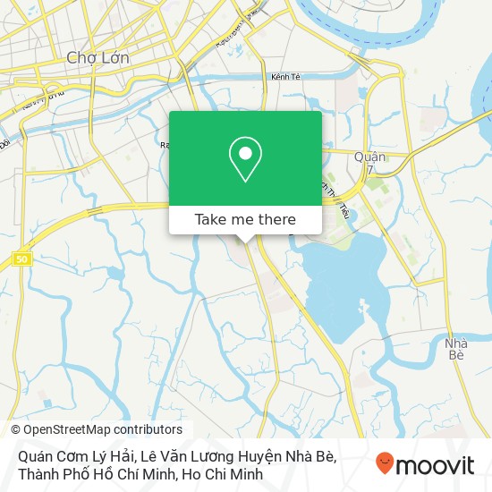 Quán Cơm Lý Hải, Lê Văn Lương Huyện Nhà Bè, Thành Phố Hồ Chí Minh map