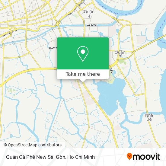 Quán Cà Phê New Sài Gòn map