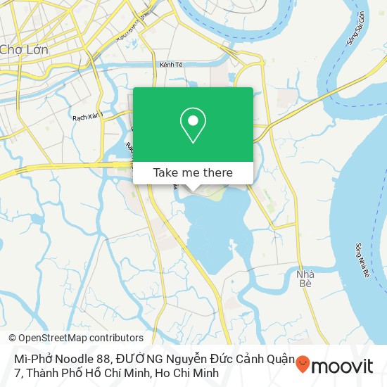 Mì-Phở Noodle 88, ĐƯỜNG Nguyễn Đức Cảnh Quận 7, Thành Phố Hồ Chí Minh map