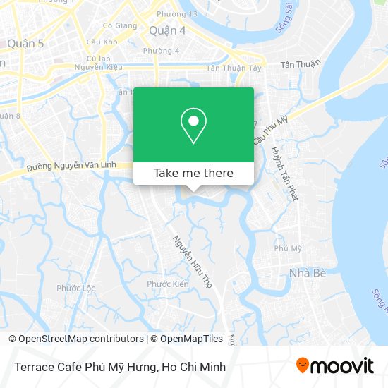 Terrace Cafe Phú Mỹ Hưng map