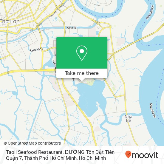 Taoli Seafood Restaurant, ĐƯỜNG Tôn Dật Tiên Quận 7, Thành Phố Hồ Chí Minh map