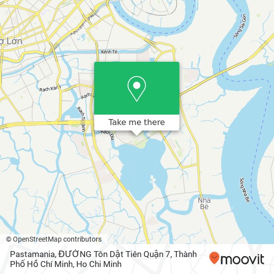Pastamania, ĐƯỜNG Tôn Dật Tiên Quận 7, Thành Phố Hồ Chí Minh map