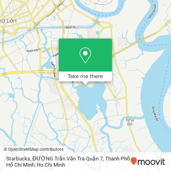 Starbucks, ĐƯỜNG Trần Văn Trà Quận 7, Thành Phố Hồ Chí Minh map