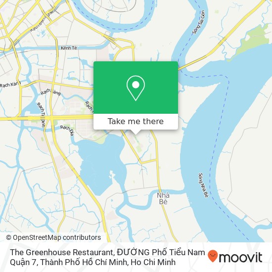 The Greenhouse Restaurant, ĐƯỜNG Phố Tiểu Nam Quận 7, Thành Phố Hồ Chí Minh map