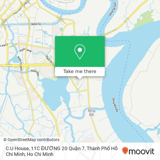 C.U House, 11C ĐƯỜNG 20 Quận 7, Thành Phố Hồ Chí Minh map