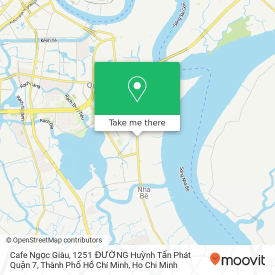 Cafe Ngọc Giàu, 1251 ĐƯỜNG Huỳnh Tấn Phát Quận 7, Thành Phố Hồ Chí Minh map