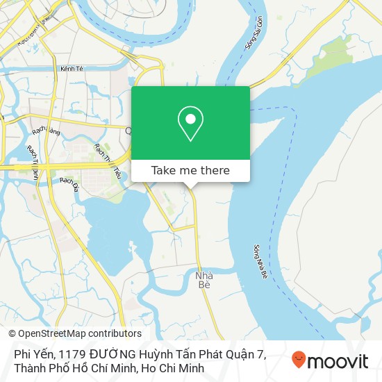 Phi Yến, 1179 ĐƯỜNG Huỳnh Tấn Phát Quận 7, Thành Phố Hồ Chí Minh map