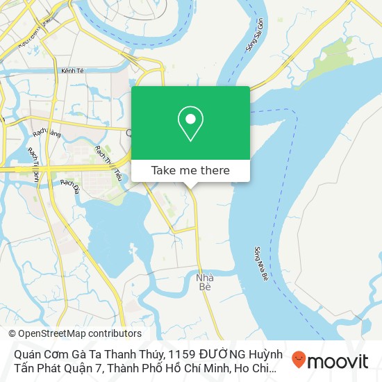 Quán Cơm Gà Ta Thanh Thúy, 1159 ĐƯỜNG Huỳnh Tấn Phát Quận 7, Thành Phố Hồ Chí Minh map