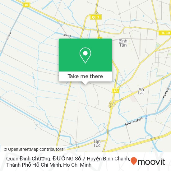 Quán Đình Chương, ĐƯỜNG Số 7 Huyện Bình Chánh, Thành Phố Hồ Chí Minh map