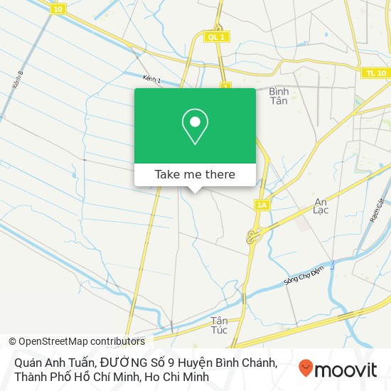 Quán Anh Tuấn, ĐƯỜNG Số 9 Huyện Bình Chánh, Thành Phố Hồ Chí Minh map