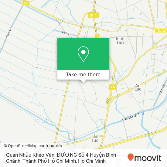 Quán Nhậu Khéo Vân, ĐƯỜNG Số 4 Huyện Bình Chánh, Thành Phố Hồ Chí Minh map
