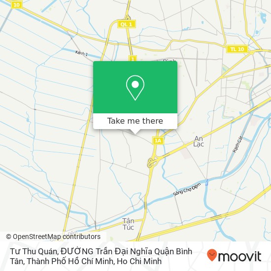 Tư Thu Quán, ĐƯỜNG Trần Đại Nghĩa Quận Bình Tân, Thành Phố Hồ Chí Minh map
