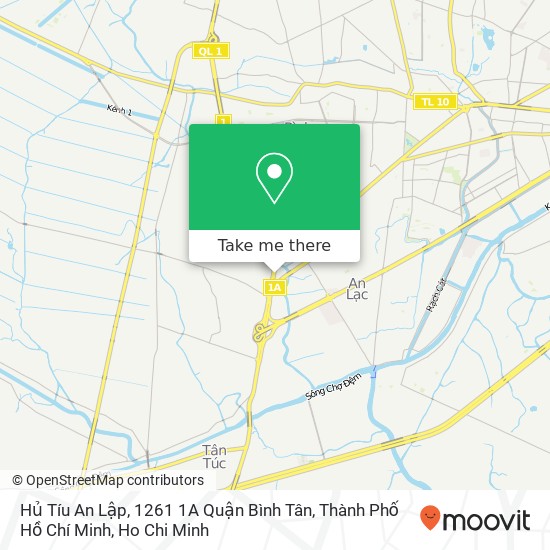 Hủ Tíu An Lập, 1261 1A Quận Bình Tân, Thành Phố Hồ Chí Minh map