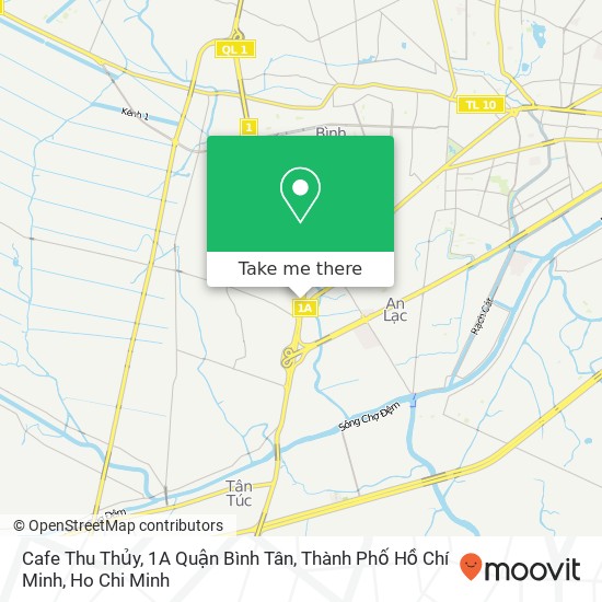 Cafe Thu Thủy, 1A Quận Bình Tân, Thành Phố Hồ Chí Minh map