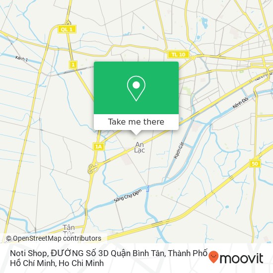 Noti Shop, ĐƯỜNG Số 3D Quận Bình Tân, Thành Phố Hồ Chí Minh map