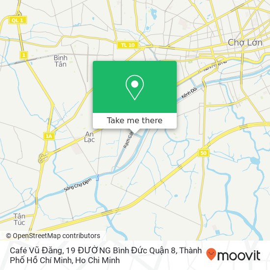 Café Vũ Đăng, 19 ĐƯỜNG Bình Đức Quận 8, Thành Phố Hồ Chí Minh map