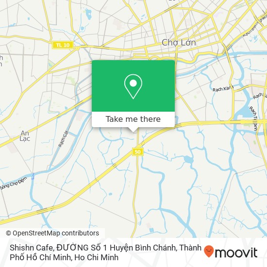 Shishn Cafe, ĐƯỜNG Số 1 Huyện Bình Chánh, Thành Phố Hồ Chí Minh map