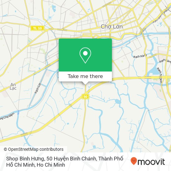 Shop Bình Hưng, 50 Huyện Bình Chánh, Thành Phố Hồ Chí Minh map