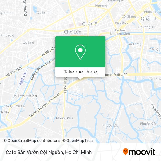 Cafe Sân Vườn Cội Nguồn map