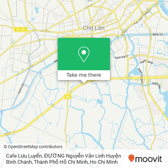 Cafe Lưu Luyến, ĐƯỜNG Nguyễn Văn Linh Huyện Bình Chánh, Thành Phố Hồ Chí Minh map