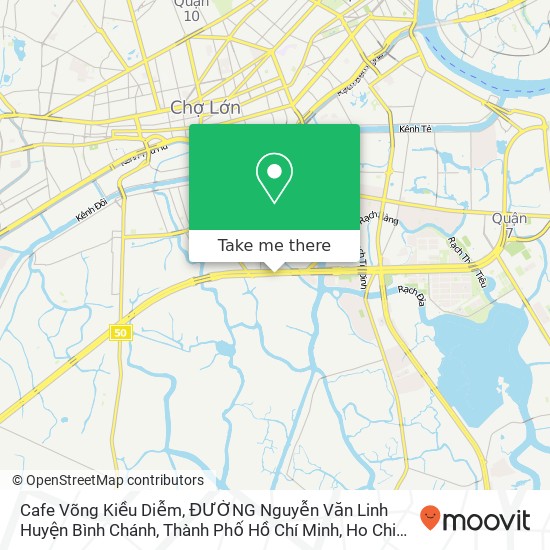 Cafe Võng Kiều Diễm, ĐƯỜNG Nguyễn Văn Linh Huyện Bình Chánh, Thành Phố Hồ Chí Minh map