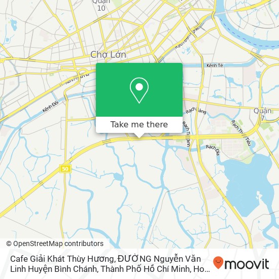 Cafe Giải Khát Thùy Hương, ĐƯỜNG Nguyễn Văn Linh Huyện Bình Chánh, Thành Phố Hồ Chí Minh map