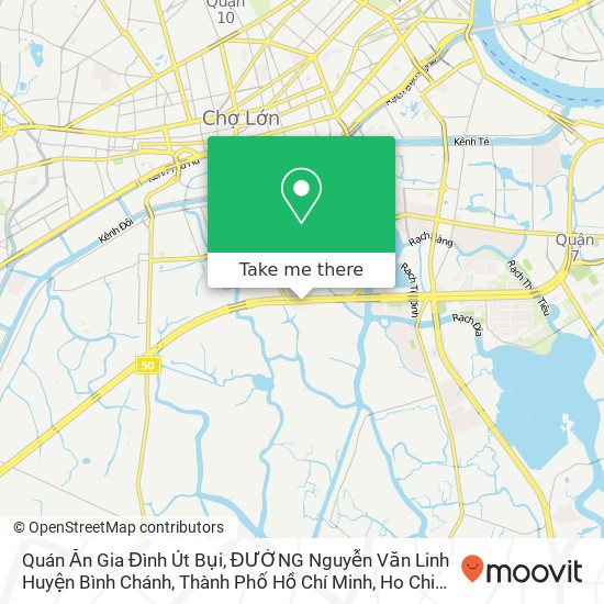 Quán Ăn Gia Đình Út Bụi, ĐƯỜNG Nguyễn Văn Linh Huyện Bình Chánh, Thành Phố Hồ Chí Minh map