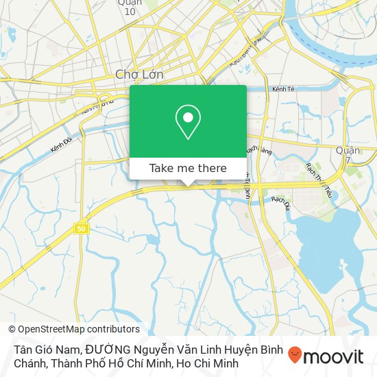Tân Gió Nam, ĐƯỜNG Nguyễn Văn Linh Huyện Bình Chánh, Thành Phố Hồ Chí Minh map