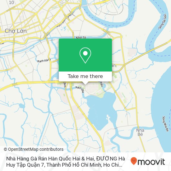 Nhà Hàng Gà Rán Hàn Quốc Hai & Hai, ĐƯỜNG Hà Huy Tập Quận 7, Thành Phố Hồ Chí Minh map
