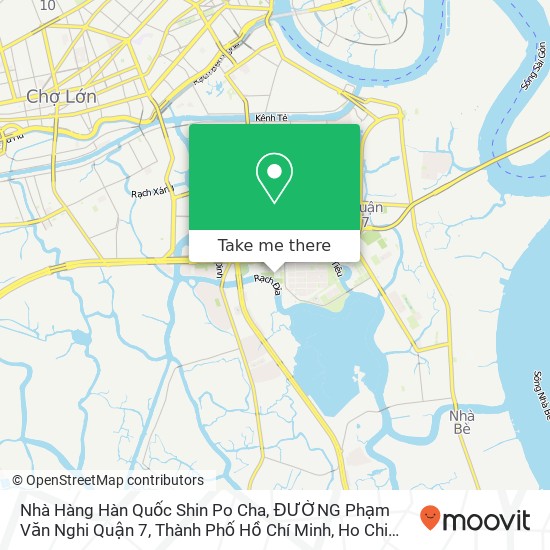 Nhà Hàng Hàn Quốc Shin Po Cha, ĐƯỜNG Phạm Văn Nghi Quận 7, Thành Phố Hồ Chí Minh map