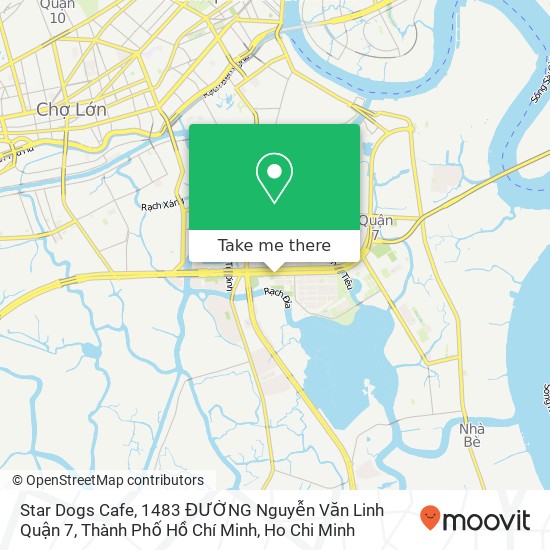 Star Dogs Cafe, 1483 ĐƯỜNG Nguyễn Văn Linh Quận 7, Thành Phố Hồ Chí Minh map