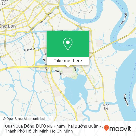 Quán Cua Đồng, ĐƯỜNG Phạm Thái Bường Quận 7, Thành Phố Hồ Chí Minh map