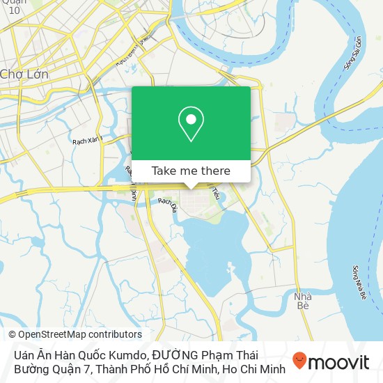 Uán Ăn Hàn Quốc Kumdo, ĐƯỜNG Phạm Thái Bường Quận 7, Thành Phố Hồ Chí Minh map