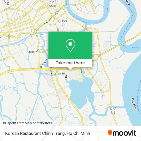 Korean Restaurant Chinh Trang map