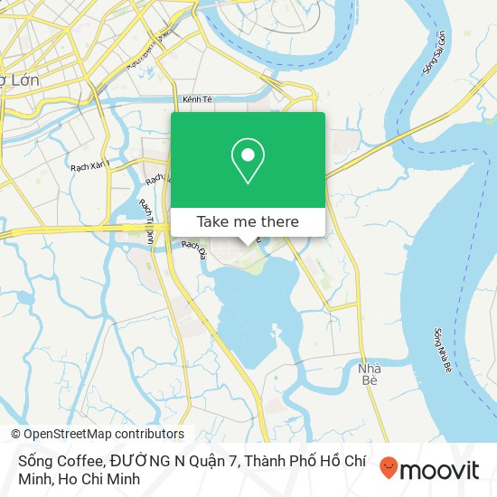Sống Coffee, ĐƯỜNG N Quận 7, Thành Phố Hồ Chí Minh map