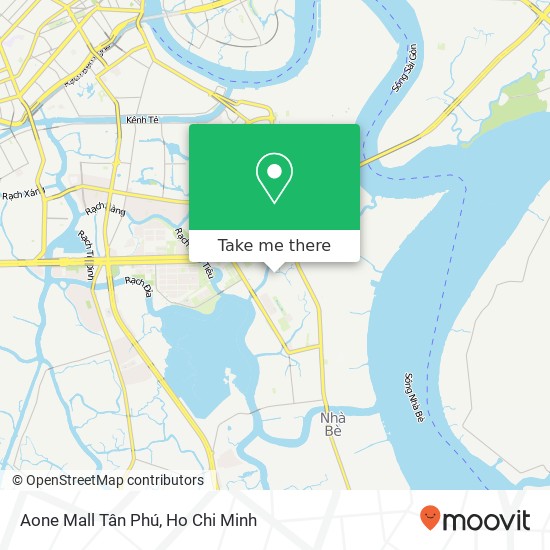 Aone Mall Tân Phú map