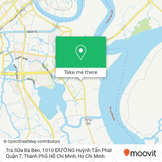 Trà Sữa Bà Béo, 1010 ĐƯỜNG Huỳnh Tấn Phát Quận 7, Thành Phố Hồ Chí Minh map