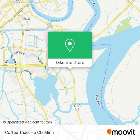 Coffee Thảo map