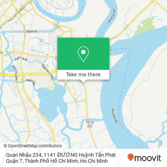 Quán Nhậu 234, 1141 ĐƯỜNG Huỳnh Tấn Phát Quận 7, Thành Phố Hồ Chí Minh map