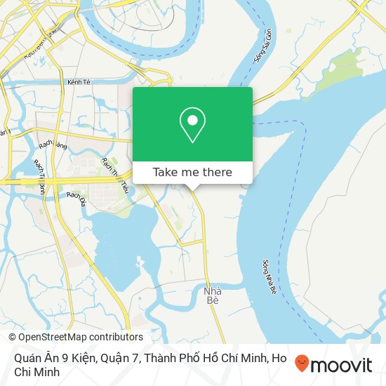 Quán Ăn 9 Kiện, Quận 7, Thành Phố Hồ Chí Minh map