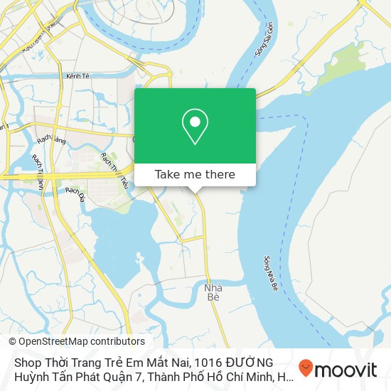 Shop Thời Trang Trẻ Em Mắt Nai, 1016 ĐƯỜNG Huỳnh Tấn Phát Quận 7, Thành Phố Hồ Chí Minh map