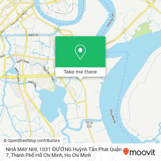 NHÀ MAY NHI, 1031 ĐƯỜNG Huỳnh Tấn Phát Quận 7, Thành Phố Hồ Chí Minh map
