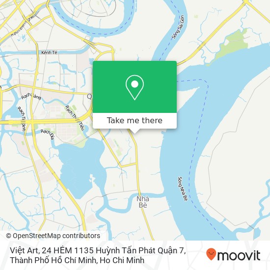 Việt Art, 24 HẺM 1135 Huỳnh Tấn Phát Quận 7, Thành Phố Hồ Chí Minh map