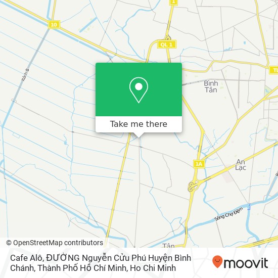 Cafe Alô, ĐƯỜNG Nguyễn Cửu Phú Huyện Bình Chánh, Thành Phố Hồ Chí Minh map