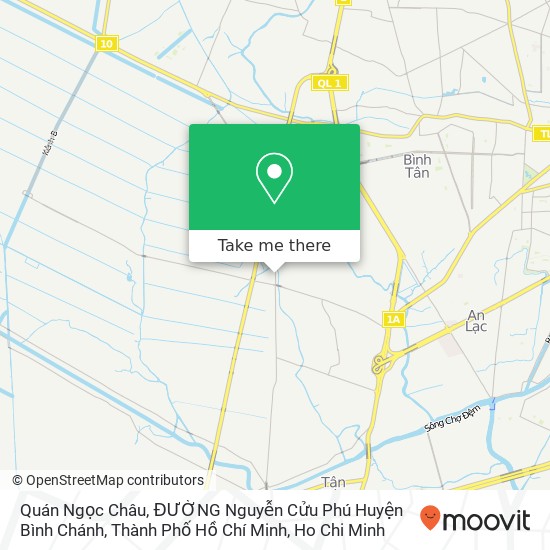 Quán Ngọc Châu, ĐƯỜNG Nguyễn Cửu Phú Huyện Bình Chánh, Thành Phố Hồ Chí Minh map