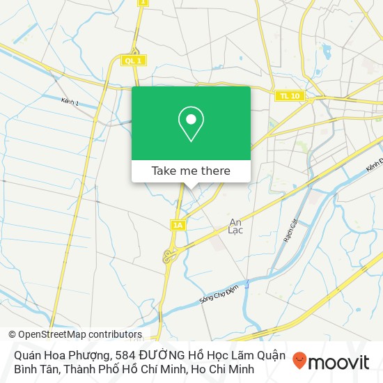 Quán Hoa Phượng, 584 ĐƯỜNG Hồ Học Lãm Quận Bình Tân, Thành Phố Hồ Chí Minh map