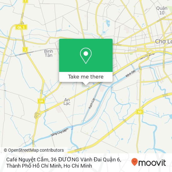 Café Nguyệt Cầm, 36 ĐƯỜNG Vành Đai Quận 6, Thành Phố Hồ Chí Minh map