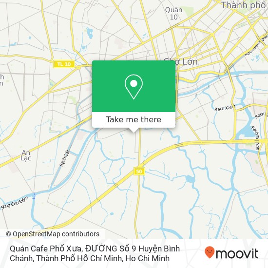 Quán Cafe Phố Xưa, ĐƯỜNG Số 9 Huyện Bình Chánh, Thành Phố Hồ Chí Minh map