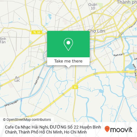 Cafe Ca Nhạc Hải Nghi, ĐƯỜNG Số 22 Huyện Bình Chánh, Thành Phố Hồ Chí Minh map