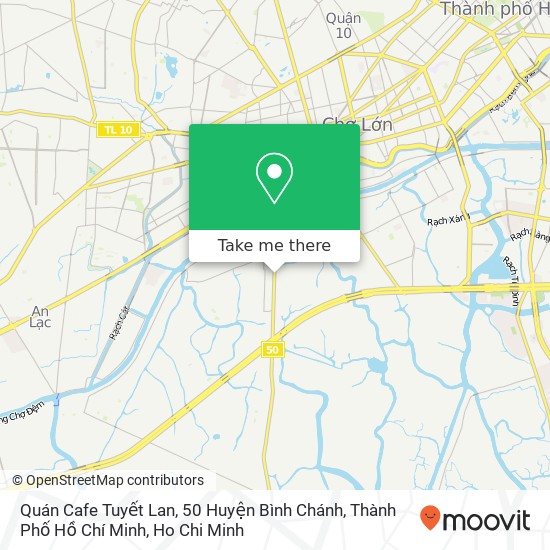 Quán Cafe Tuyết Lan, 50 Huyện Bình Chánh, Thành Phố Hồ Chí Minh map